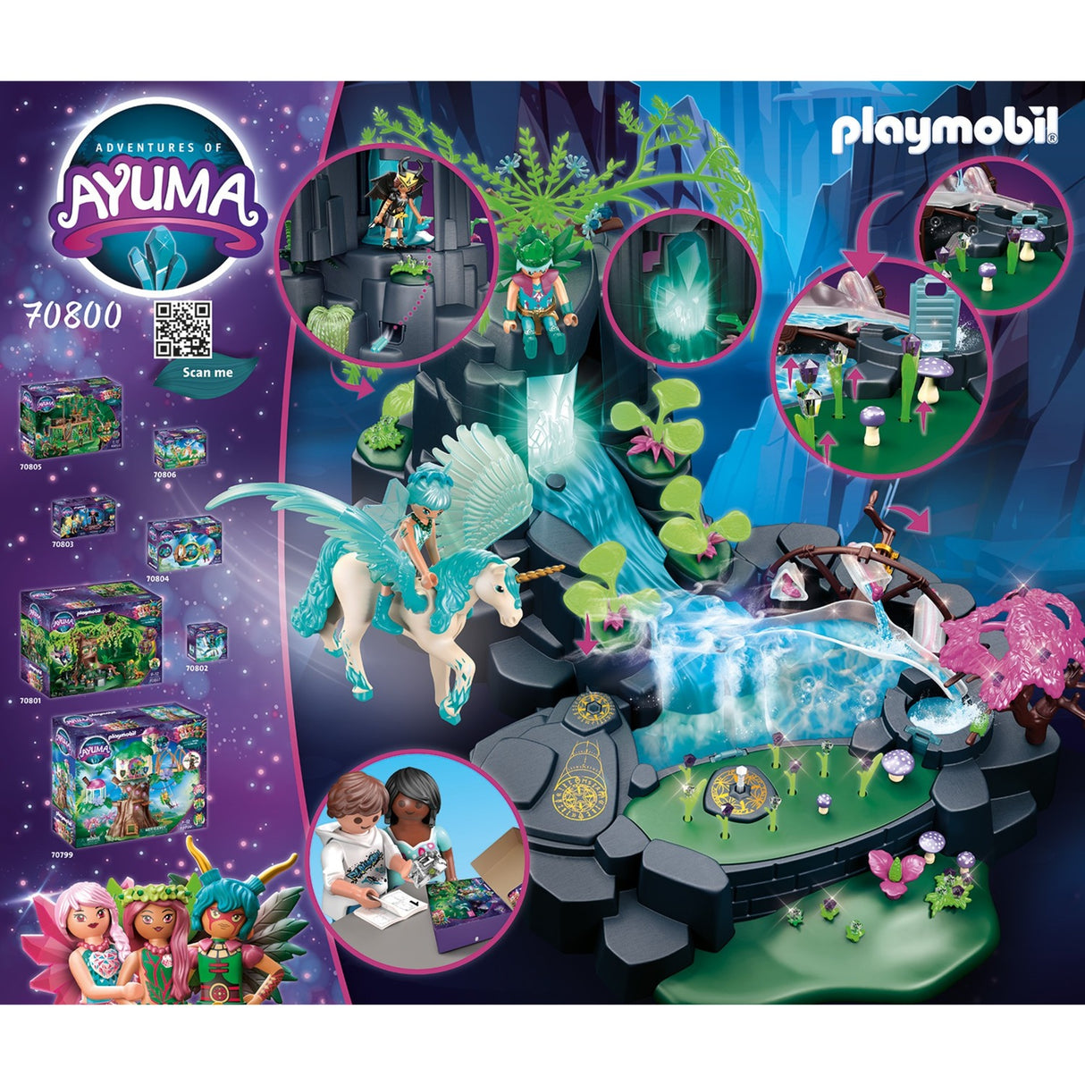 Playmobil Ayuma – Bauspielzeug mit magischer Energiequelle (70800)