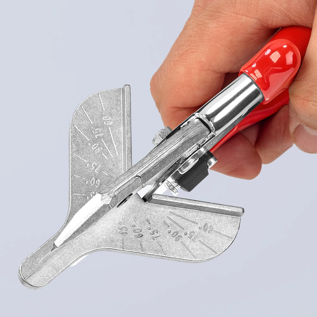 Knipex 94 35 215 Gehrungsschneider für Kunststoff- und Gummiprofile