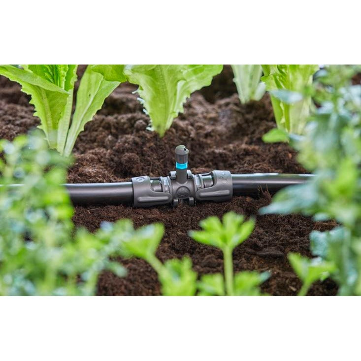 Gardena Micro-Drip-System T-Stück für Sprinkleranschluss (dunkelgrau)