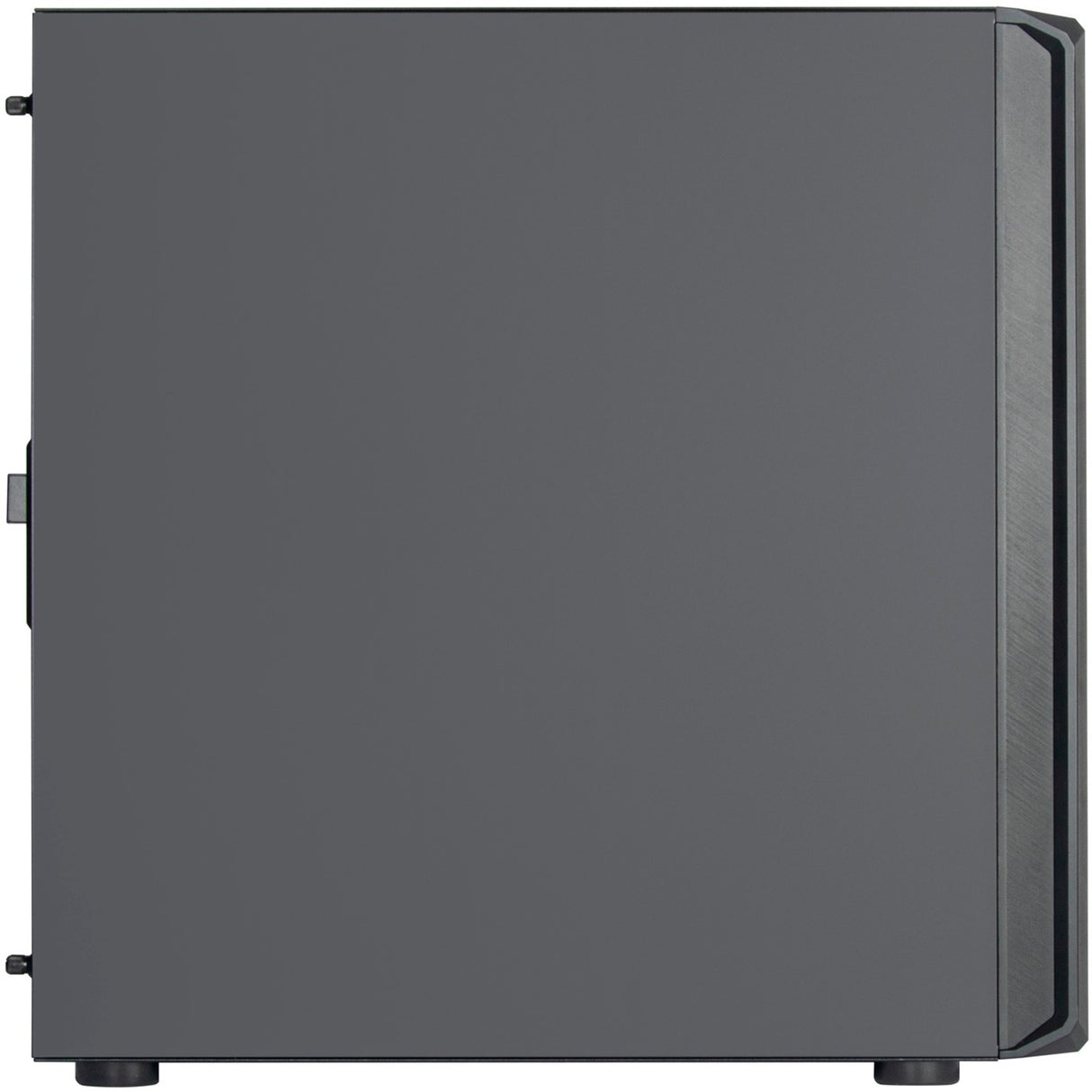 Silverstone sst-sed1-b Midi-Tower-Gehäuse (schwarz | 2x USB-A | 1x USB-C)