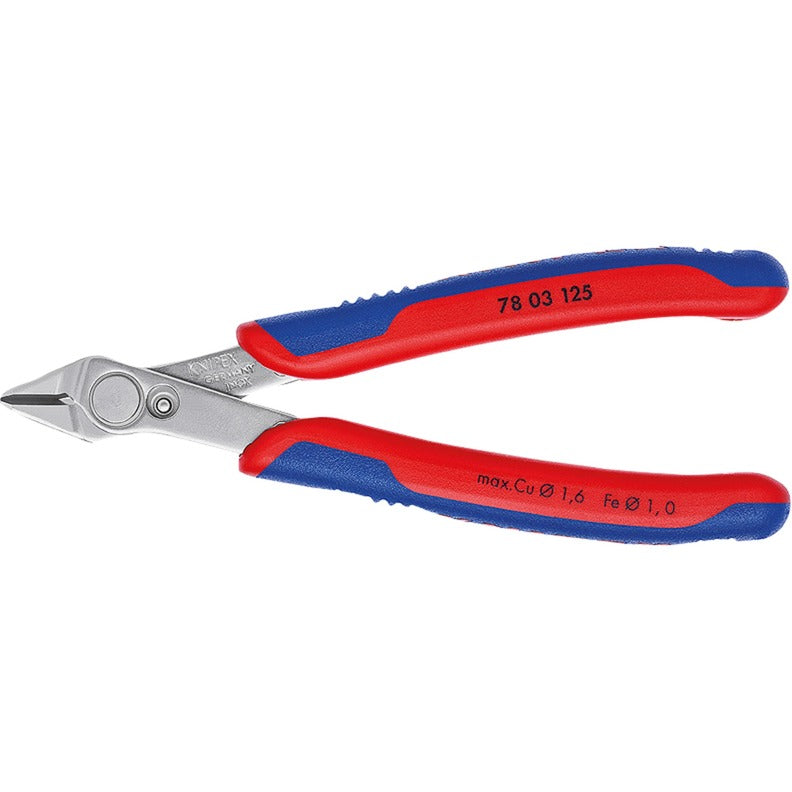Knipex 78 03 125 elektronisch super Knips® Seitenschneider 125mm | Edelstahl