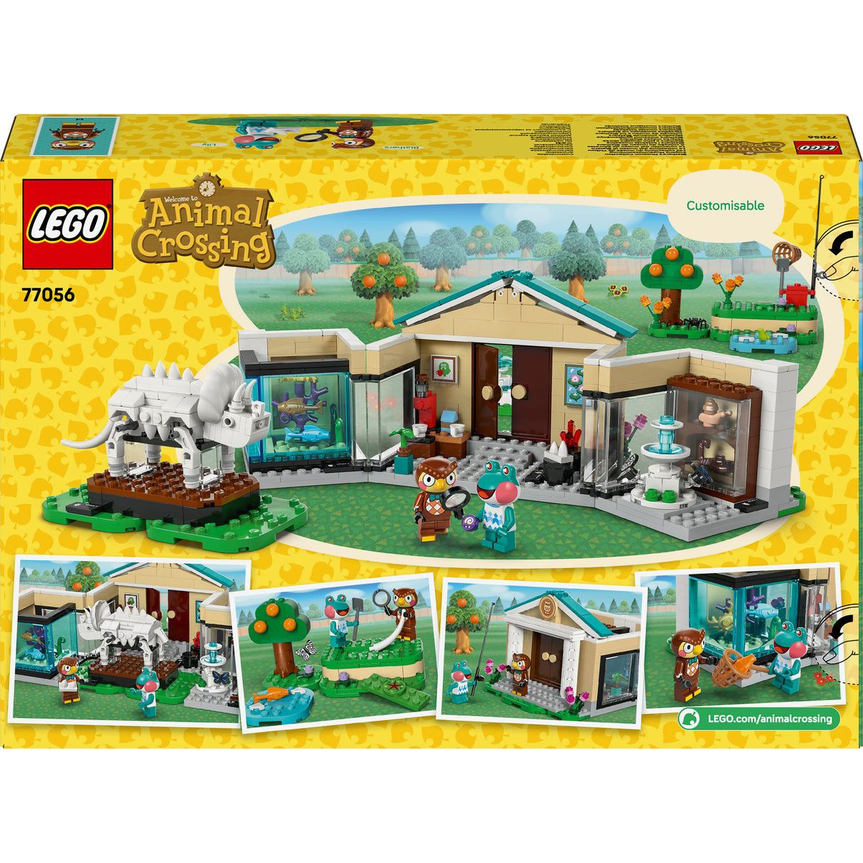 Lego Animal Crossing 77056 Blathers Museumssammlung