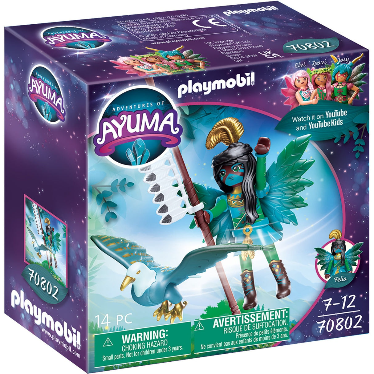 Playmobil Ayuma Knight Fairy mit Totemen Dier