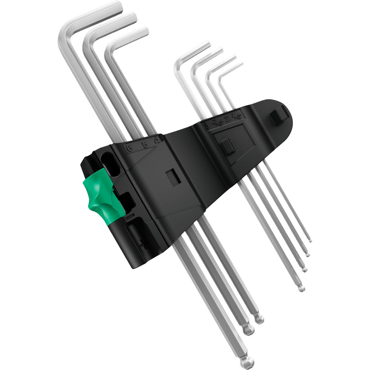 Waa 950 9 Hex-plus 1 SB Stiftschlüssel Set, Metrik, weit