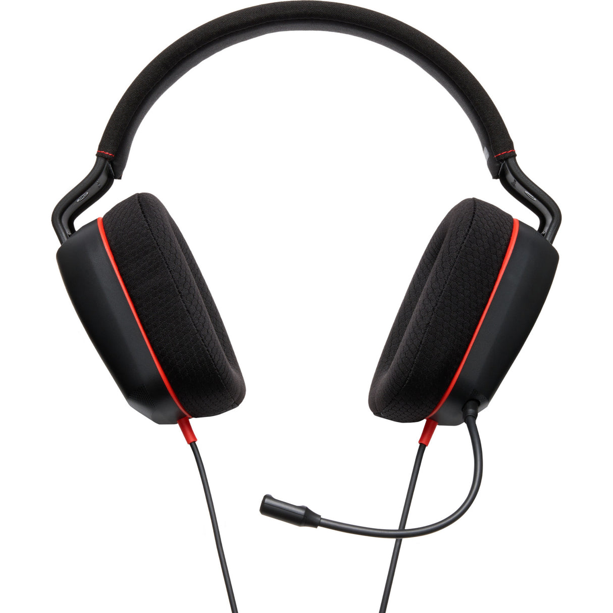 Powera kabelgebundenes Stereo-Headset für Nintendo Switch 2 Over-Ear-Gaming-Headset (schwarz rot, Nintendo Switch 2, Nintendo Switch – OLED-Modell, Nintendo Switch, Nintendo Switch Lite)