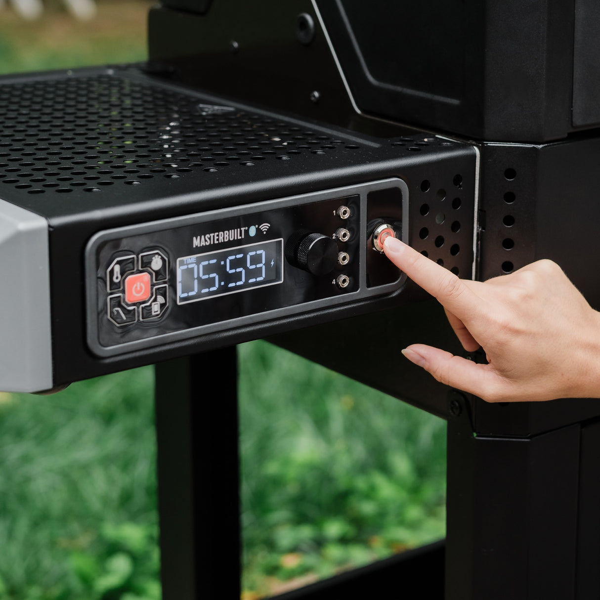 Masterbuilt Masterbuilt Autoignite Serie 545 Digitalkohle -Barbecue e