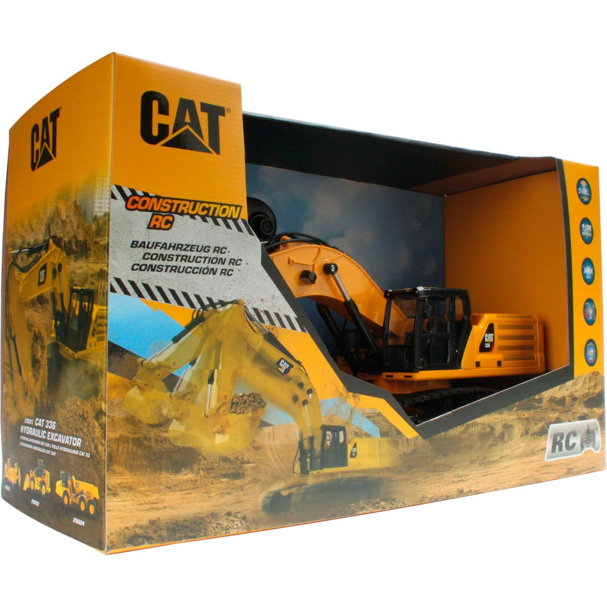 Carrera 1:24 RC Cat 336 Bagger