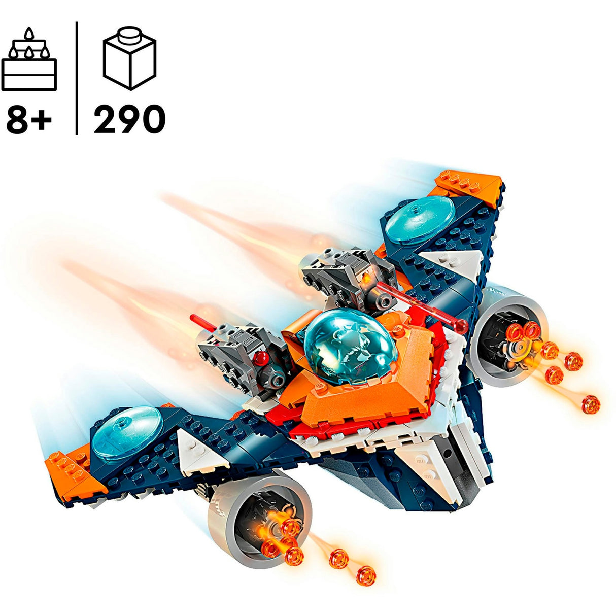 Lego Lego Super Heroes 76278 Rockets Warbird gegen Ronan