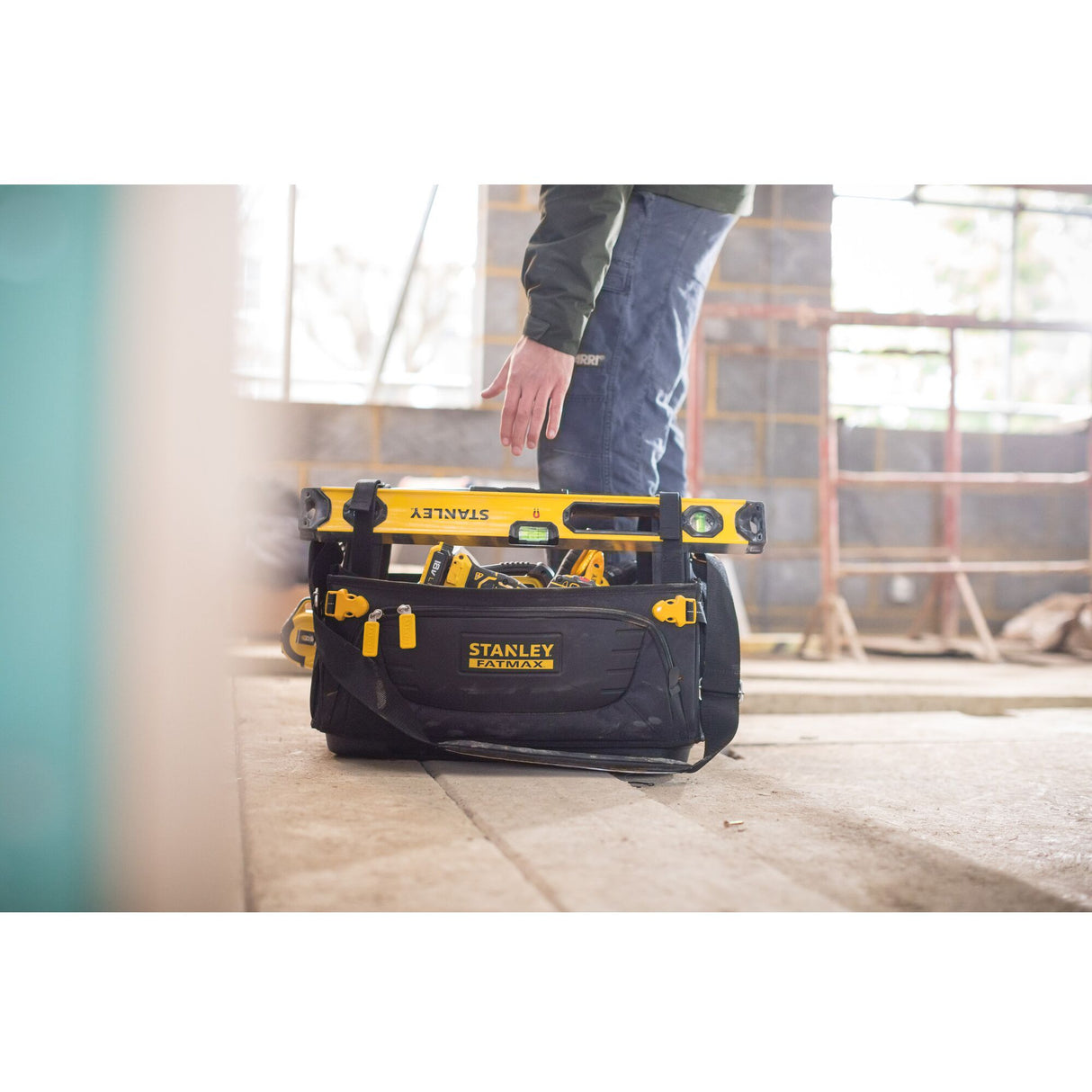 Stanley Koffer Fatmax offene Werkzeugtasche Schnellzugriff | fmst1-80146 - fmst1-80146