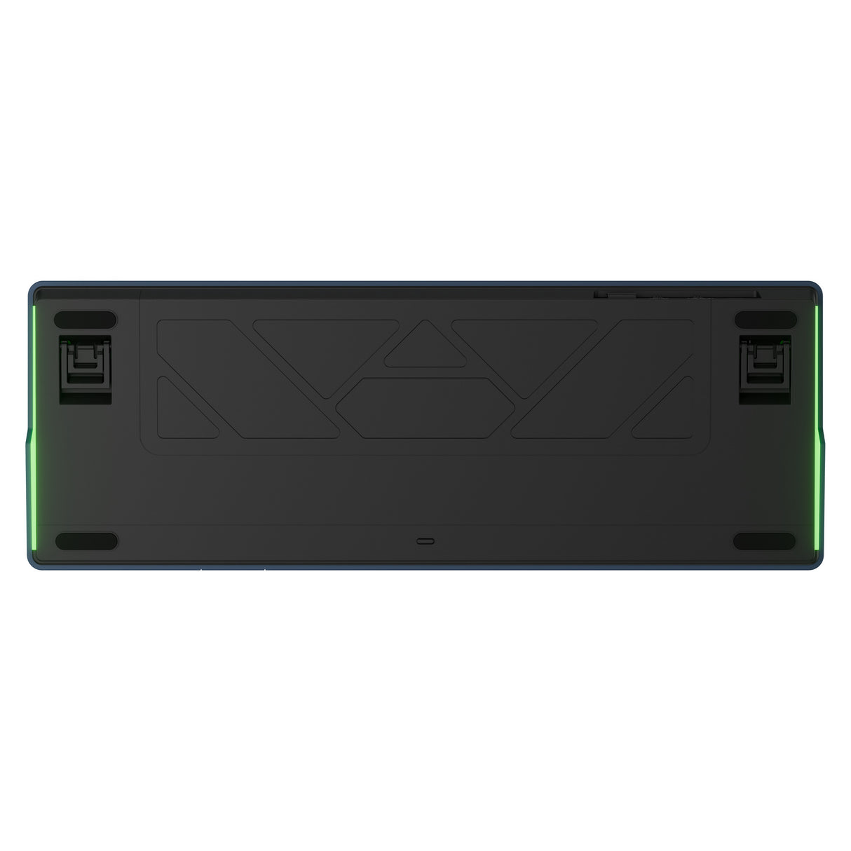 Ducky ok-m-98 rgb mechanisch toetsenbord (zwart, us lay-out (qwerty), ktt linear, 96%, rgb, hot-swap, pbt, 2.4 ghz | bluetooth | usb-c)