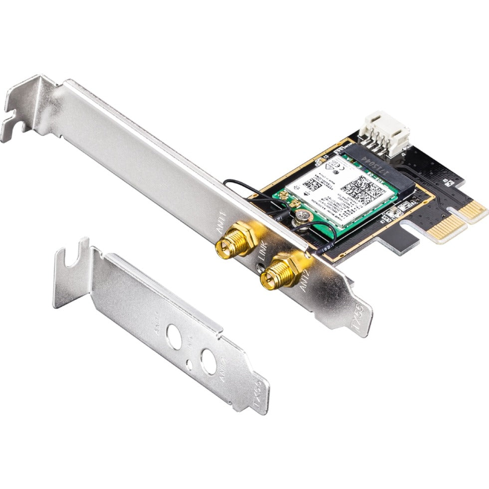 Cudy AX3000 Wi-Fi 6 Bluetooth PCI-E WLAN-Adapter (Schwarz)
