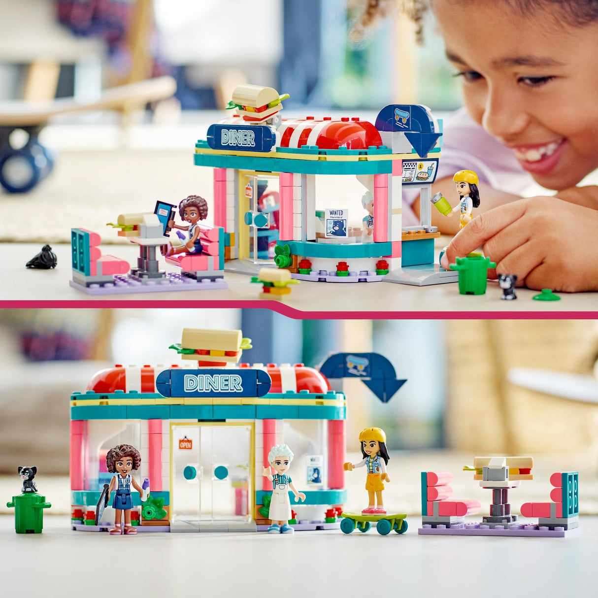 Lego Lego Friends 41728 Heartlake Restaurant in der Stadt