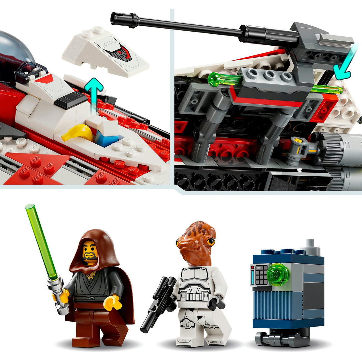 Lego Star Wars 75388 Jedi Bob Starfighter
