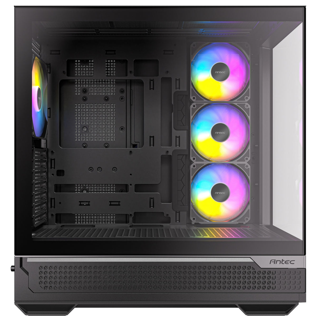 Antec c7 argb Midi-Tower-Gehäuse (schwarz | 2x USB-A | 1x USB-C | gehärtetes Glas)
