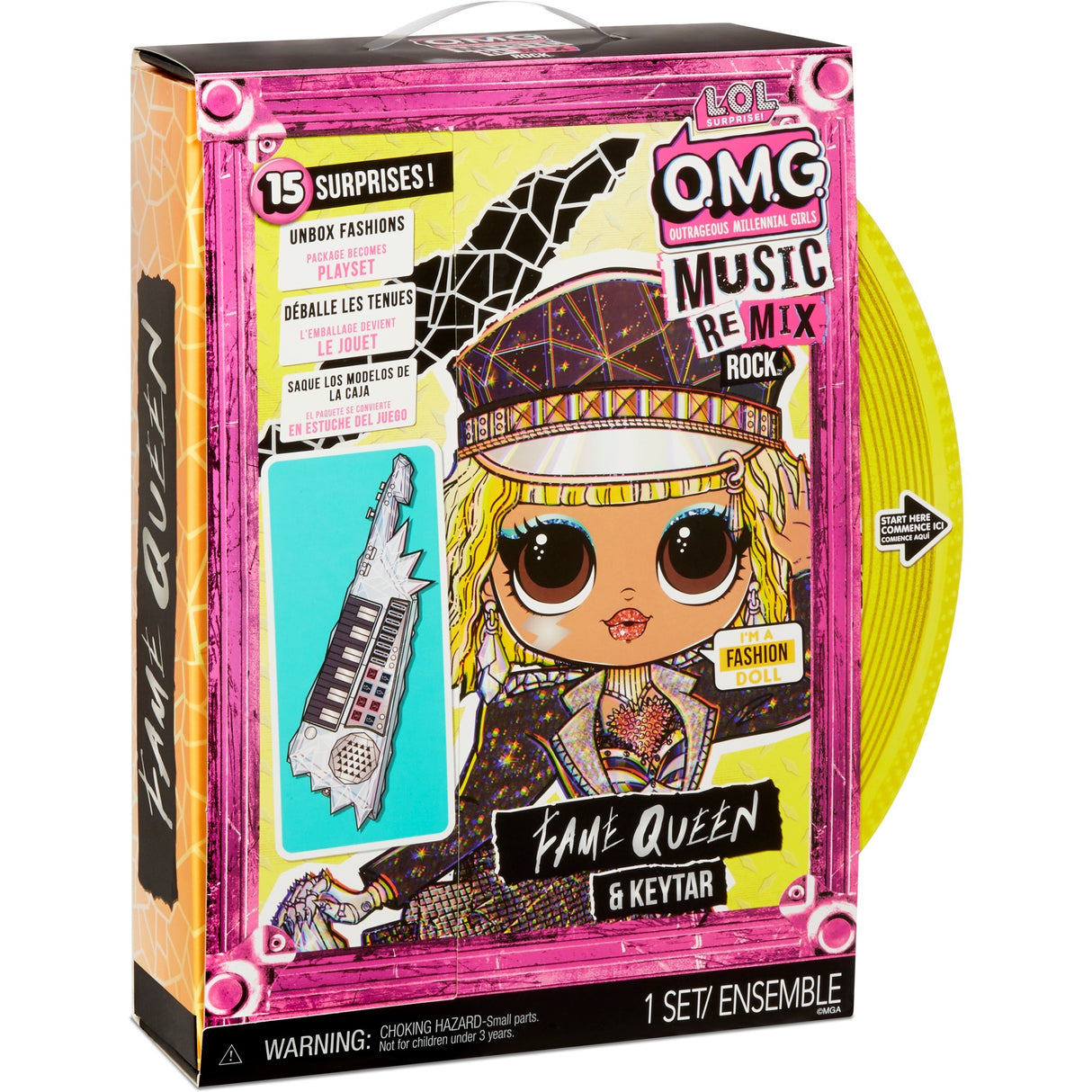Mga Unterhaltung lol. Überraschung! OMG Remix Rock – Fame Queen und Keytar Pop