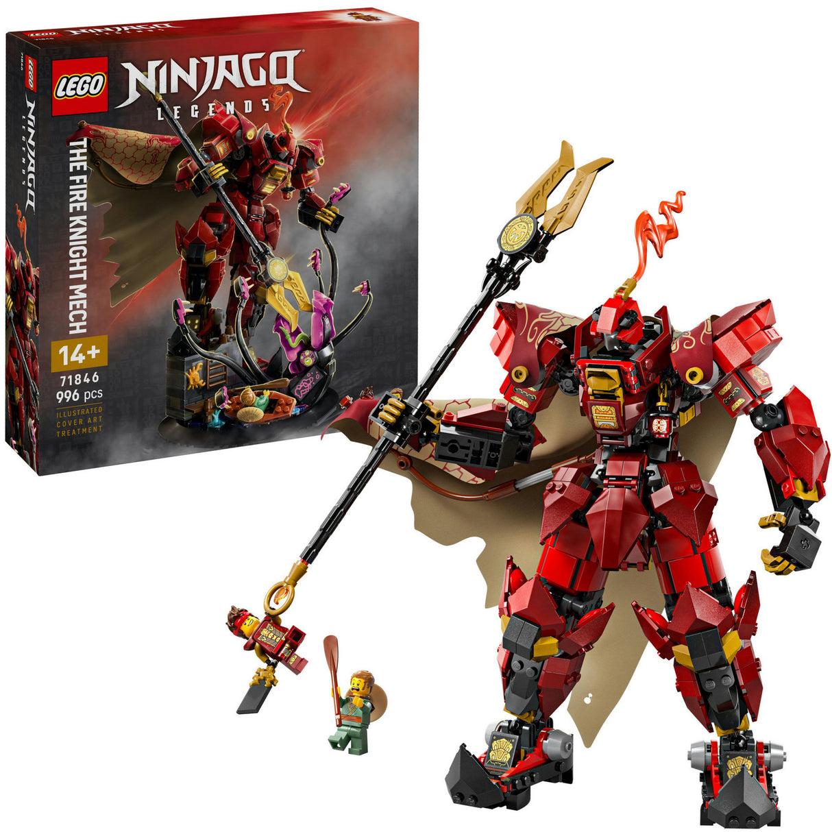 Lego 71846 Ninjago, der Feuerritter-Mech