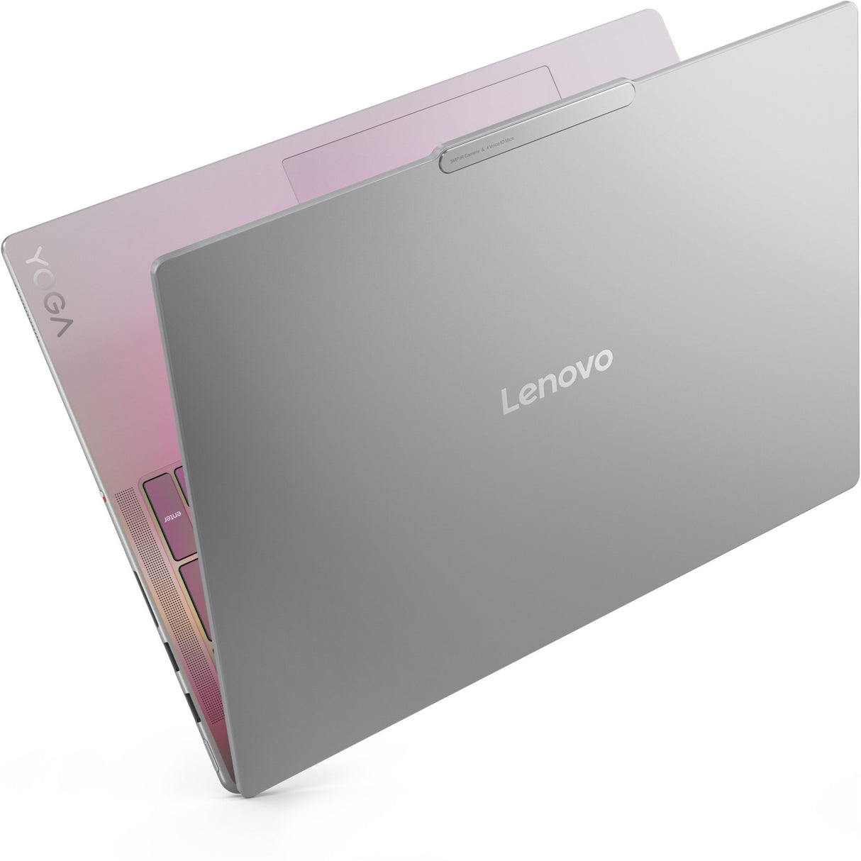 Lenovo yoga pro 9 16iah10 (83l00078mh) aura edition 16 laptop (grijs | core ultra 7 255h | rtx 5060 | 32 gb | 1 tb ssd)