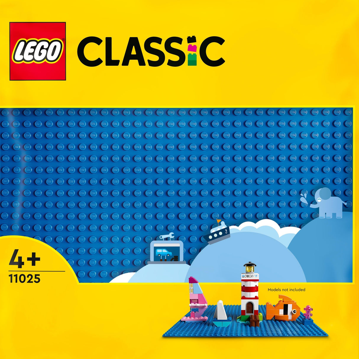 Lego Classic 11025 Blue Building Plate