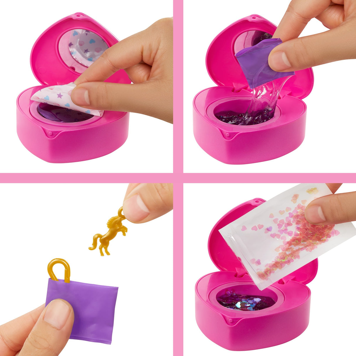 Mattel Farbe enthüllen Fantasy Fashion Eenhoorn