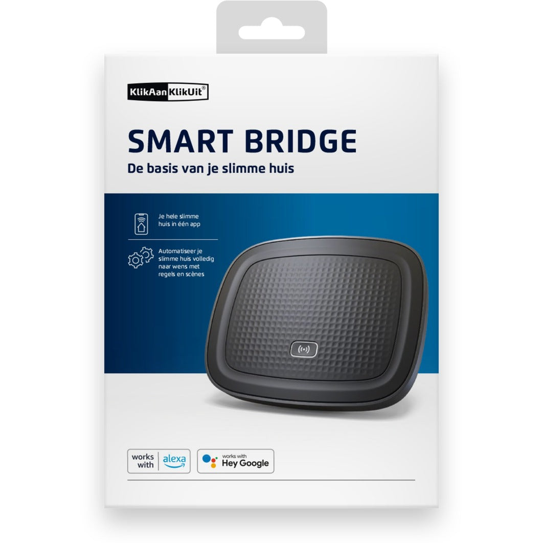 Click on Click off Smart Bridge – zentrale Steuerung mit Android iOS App – kompatibel mit Google Assistant, Amazon Alexa, Apple Home Kit – WLAN