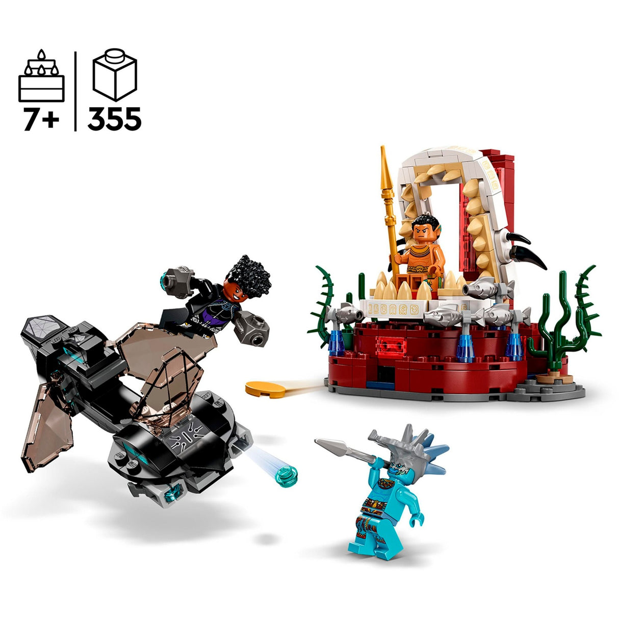 Lego Marvel – Bauspielzeug „König Namors Thronsaal“ (76213)