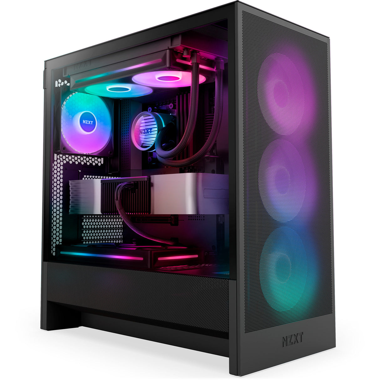 Nzxt kraken core 240 rgb waterkoeling (zwart, 4-pin pwm)