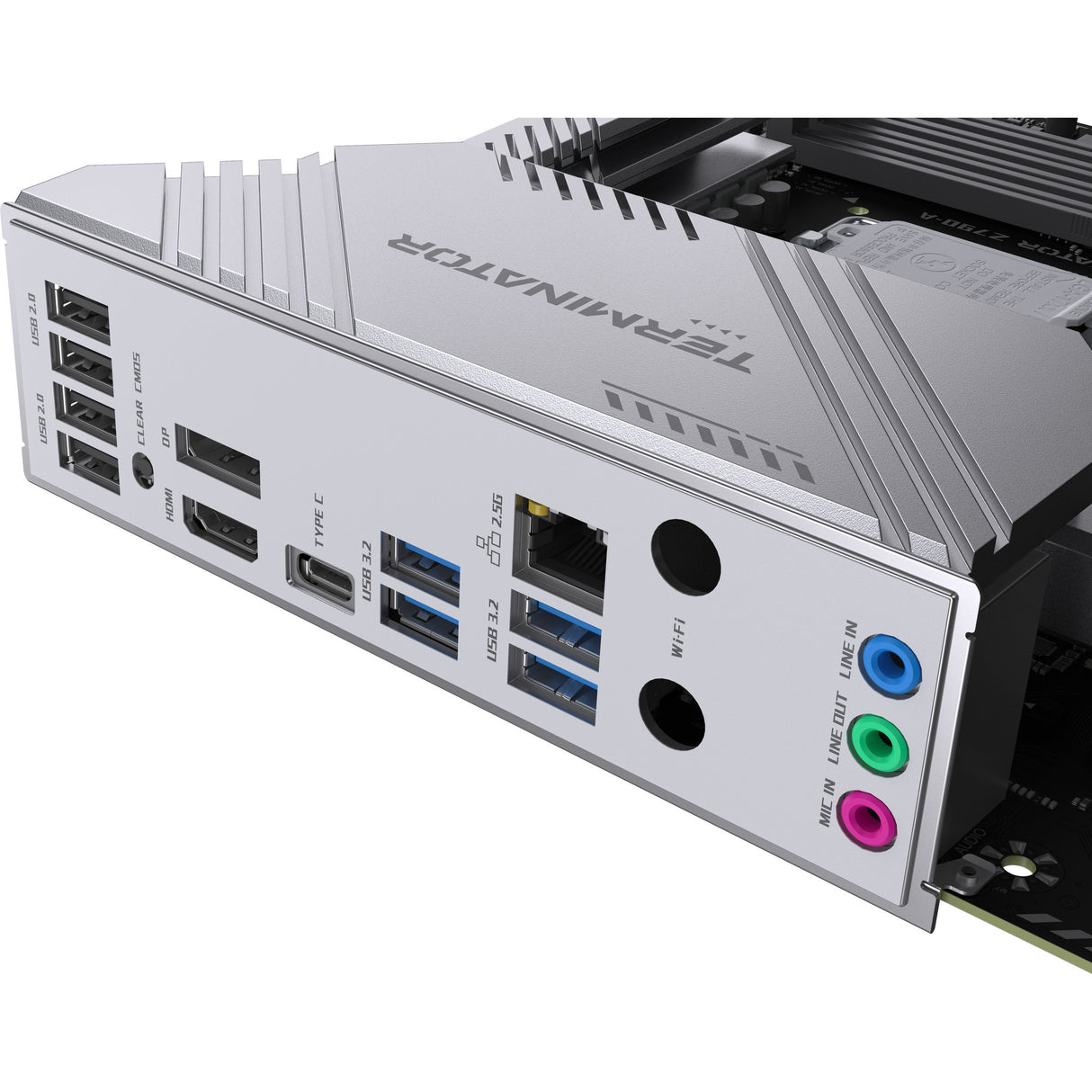 Maxsun ms-terminator z790-a wifi socket 1700 moederbord (zwart, raid, 2.5 gb-lan, wlan, bt, sound, atx)
