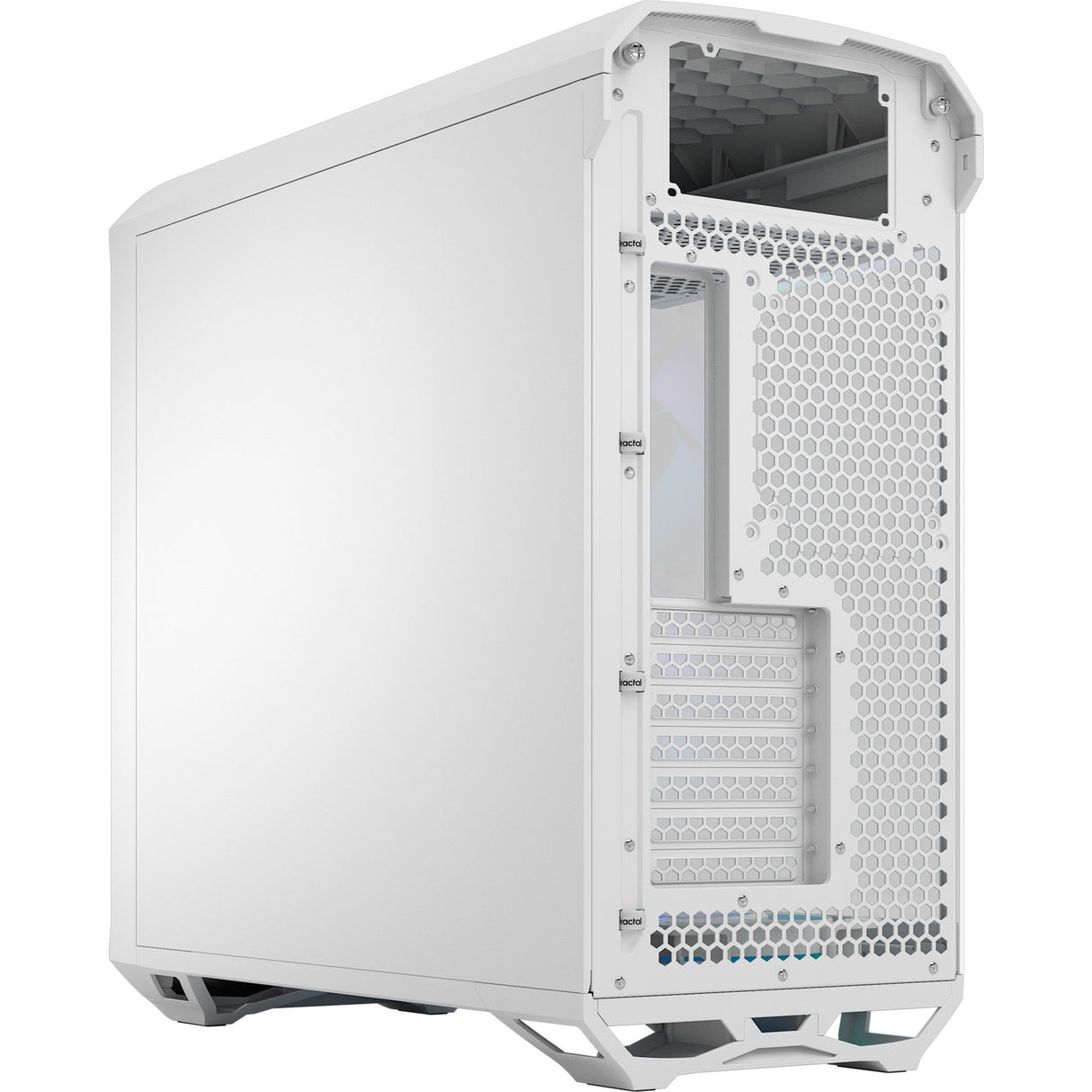 Fraktales Design Torrent White RGB TG Clear Tönung