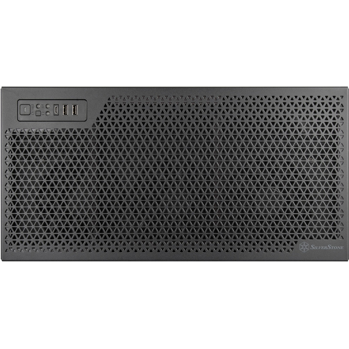 Silverstone RM52 Servergehäuse (schwarz | 2x USB-A | 1x USB-C)