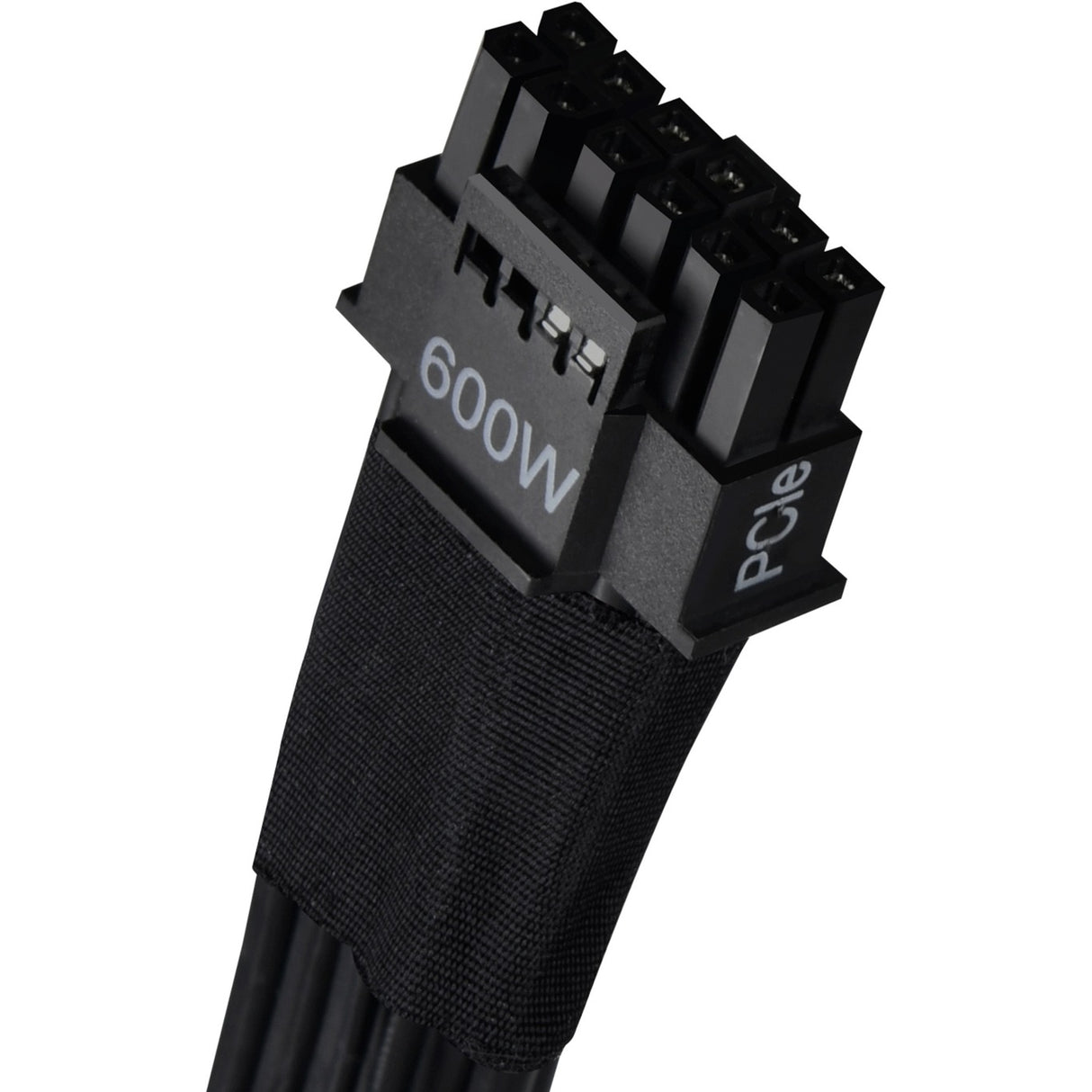 Silverstone 12vhpwr PCIe-Adapterkabel SST-PP14-PCIE (schwarz, 0,55 Meter)