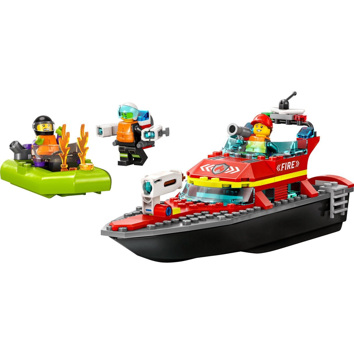 Lego City Feuerrettungsboot 60373