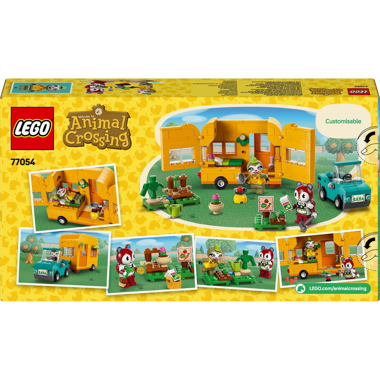 Lego Animal Crossing 77054 Leifs Wohnwagen- und Gartenladen