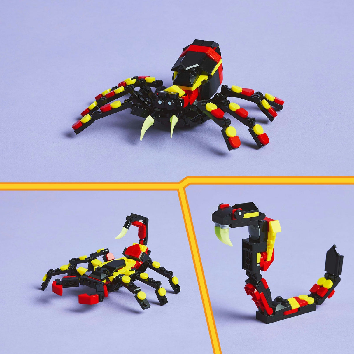 Lego Creator 3in1 Wildtiere: Aufregende Spinne – 31159