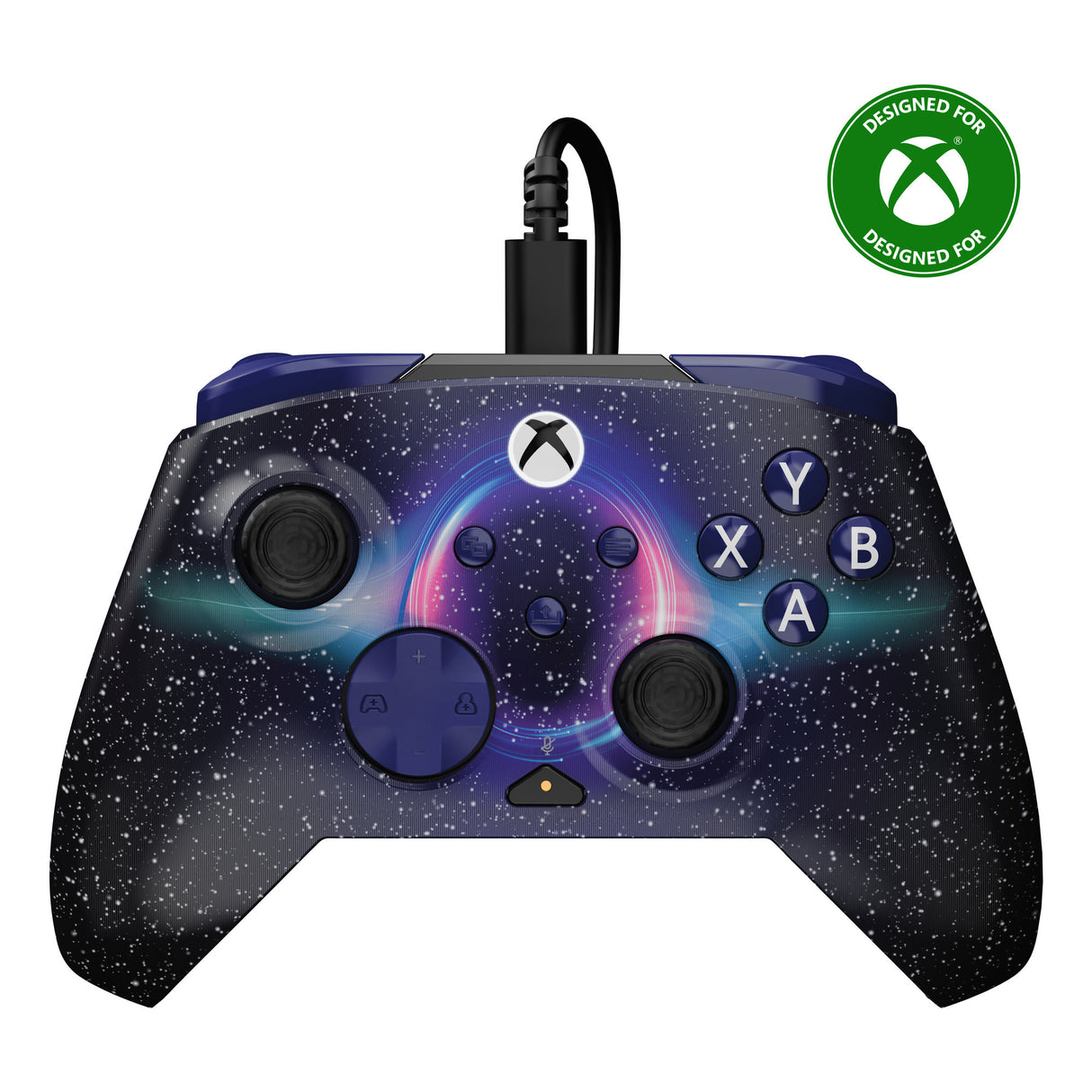 Erweiterter kabelgebundener Turtle Beach Rematch-Controller (Dark Cosmos, Xbox Series X|S, Xbox One, PC)