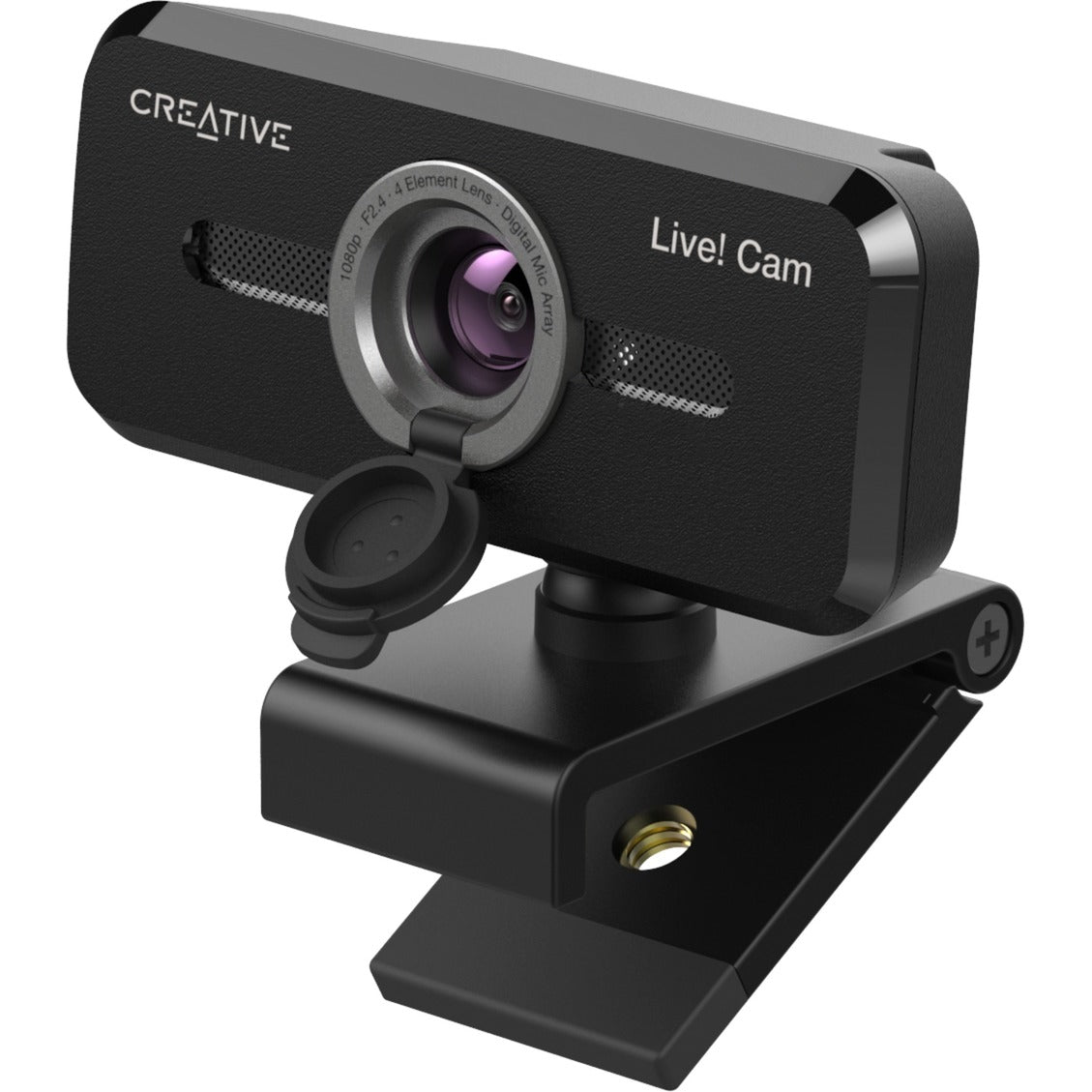 Kreativ leben! Cam Sync 1080p v2 Webcam (schwarz)