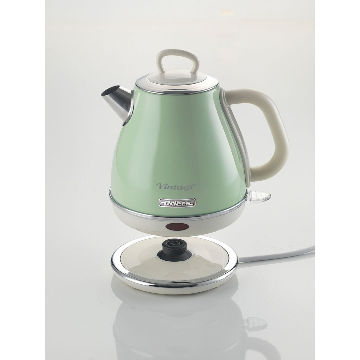 Ariete Vintage Wasserkocher 2868 04 (hellgrün, 1 Liter)