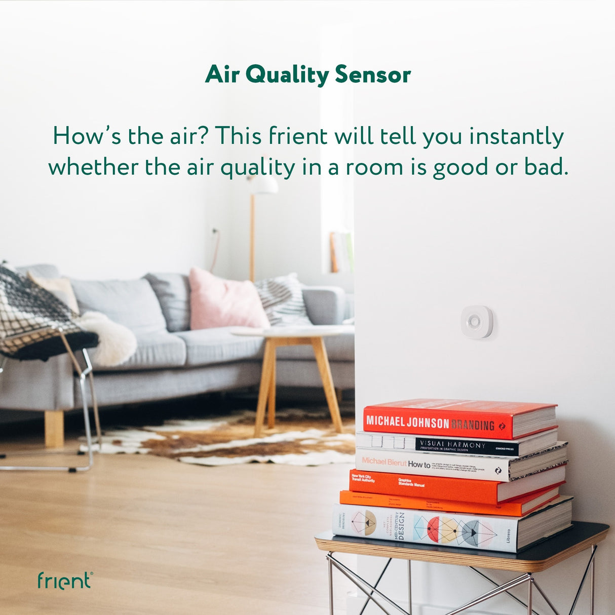 Freundlicher Luftqualitätssensor