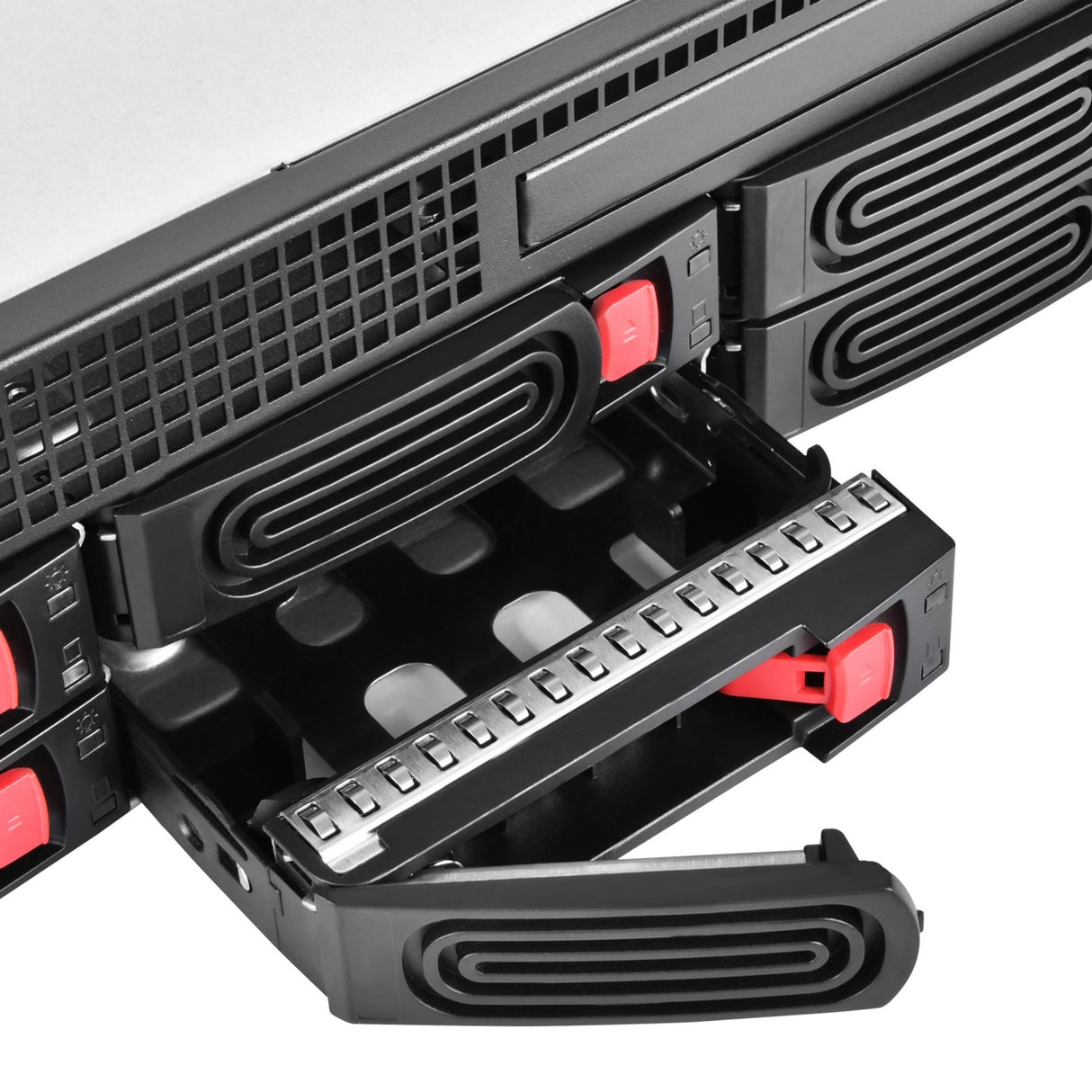 Silverstone RM21-308 Rackgehäuse (schwarz | 1x USB-A 2.0 | 1x USB-A 3.2 (5 Gbit s))