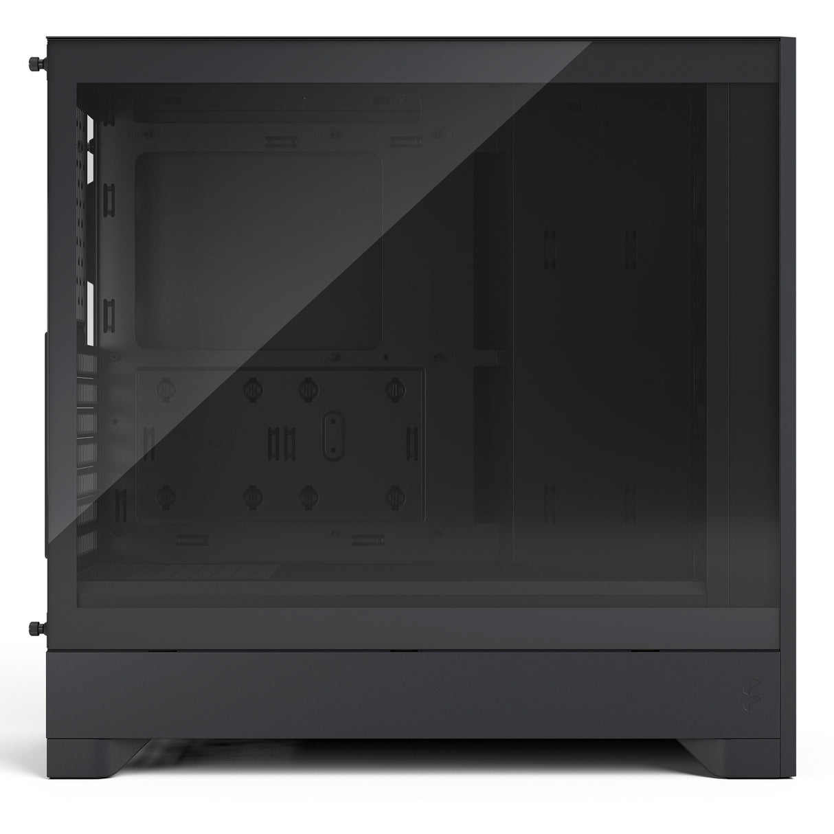 Fractal design pop 2 air midi tower behuizing (zwart | 1x usb-a | 1x usb-c | tempered glass)