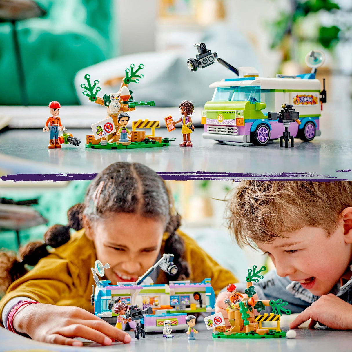 Lego Friends – Bauspielzeug „News Van“ (41749)