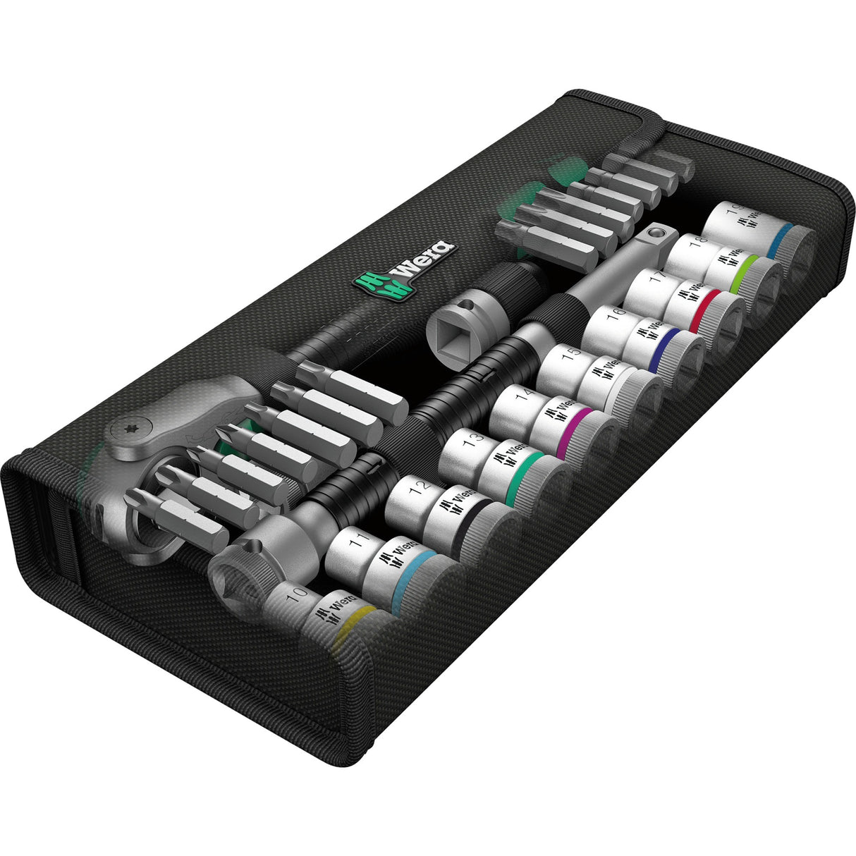 Wera 8100 SC 6 Zyklop Speed Rattels Set, 1 2 Laufwerk