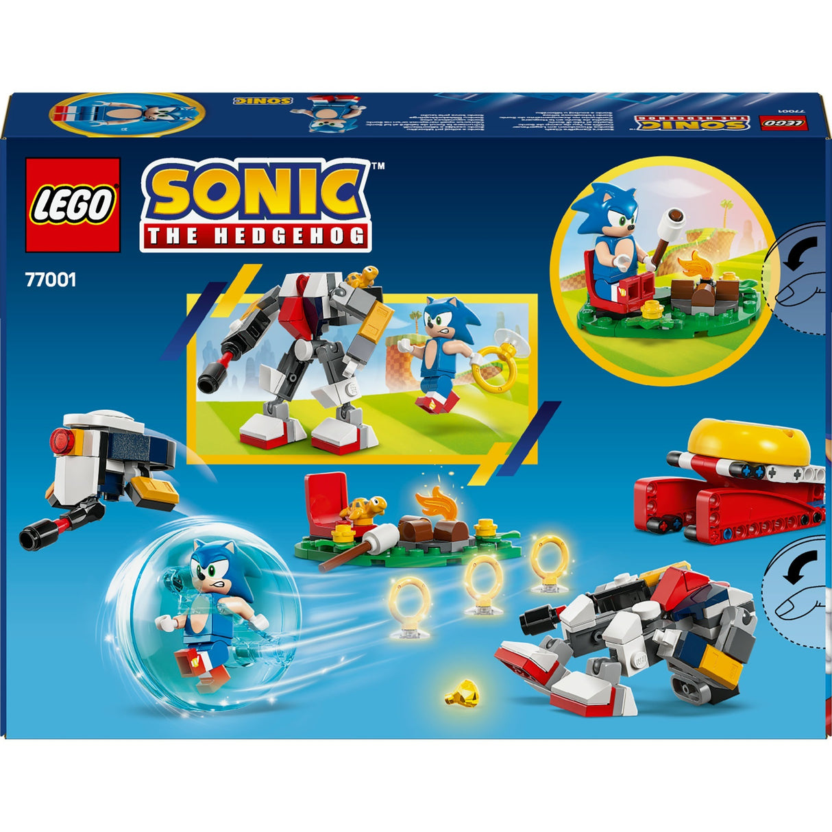 Lego Sonic the Hedgehog 77001 Sonics kämpfen am Lagerfeuer