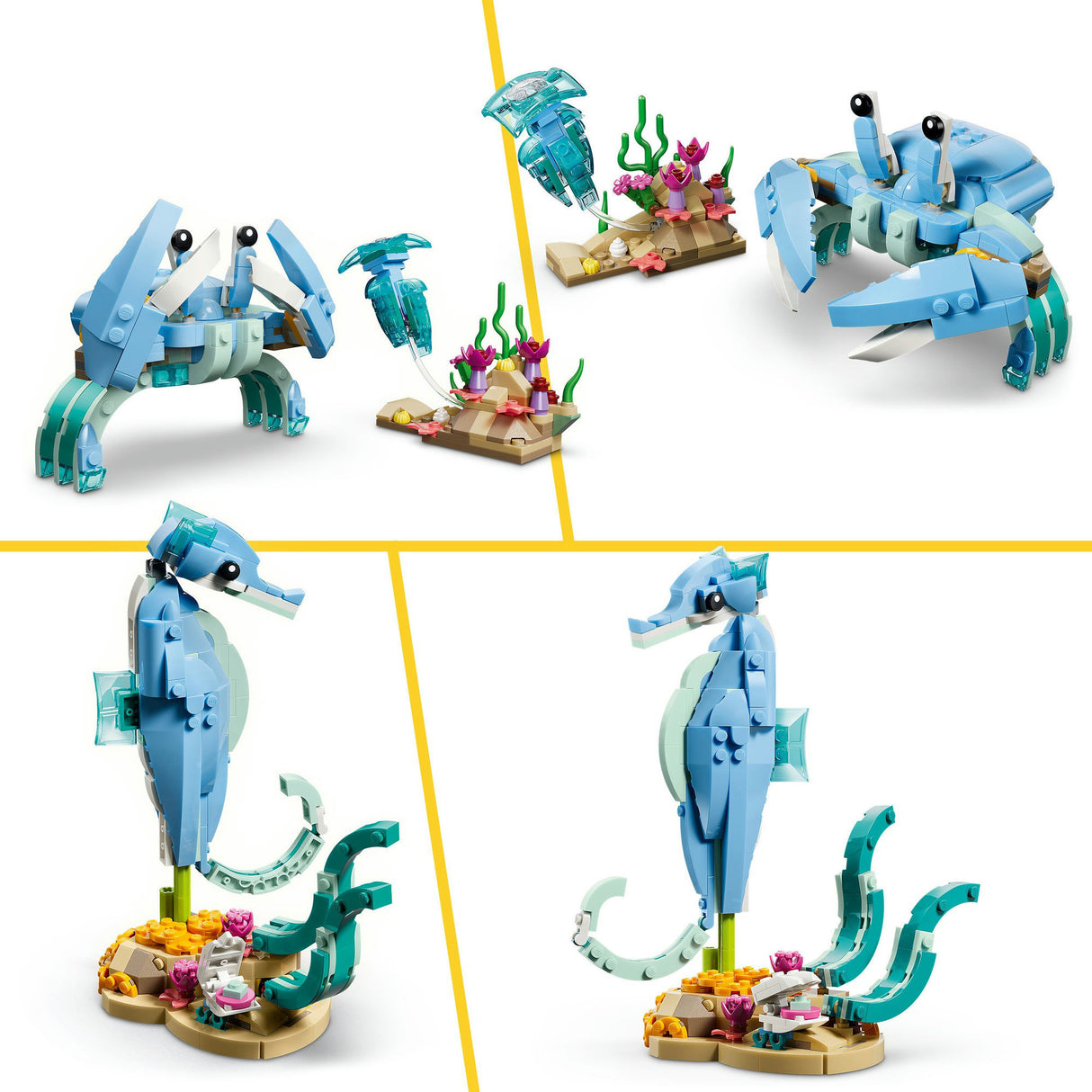 Lego Creator 31385 Meerestiere, wunderschöne Delfine