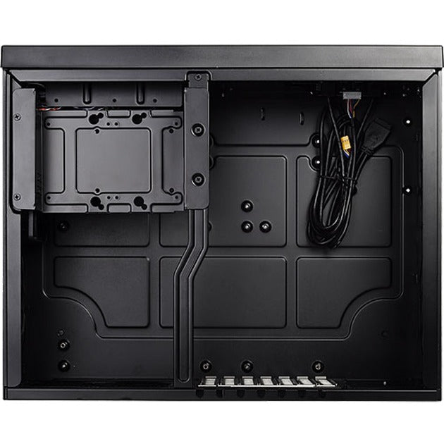Silverstone sst-gd09b htpc-gehäuse (schwarz | 2x usb-a)