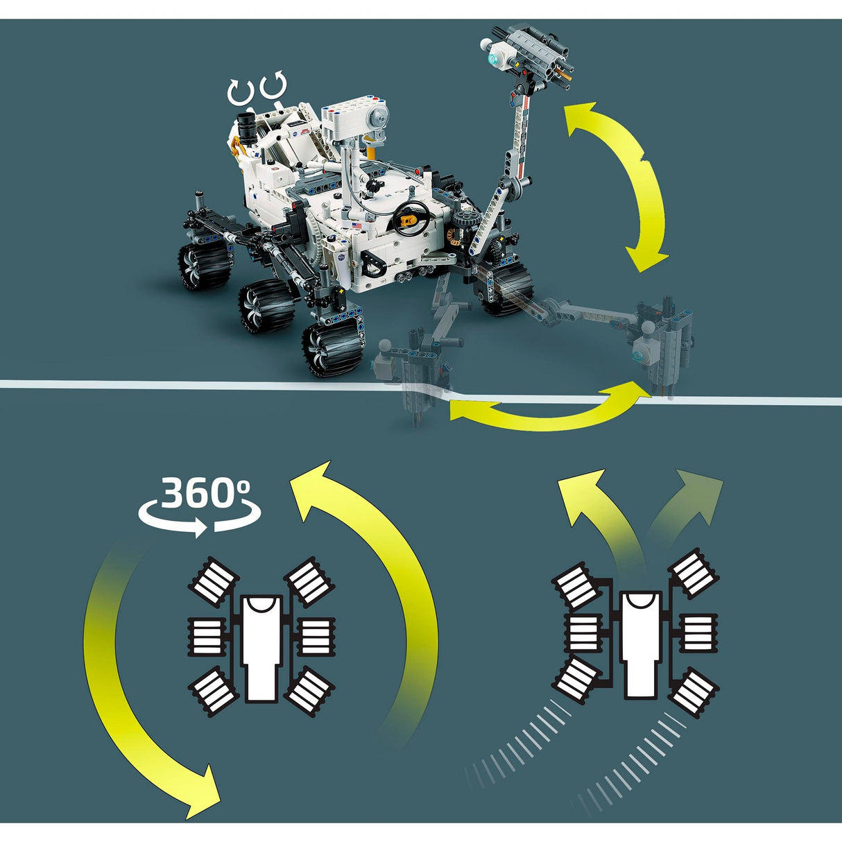 LEGO Technic 42158 NASA Mars Rover Ausdauer