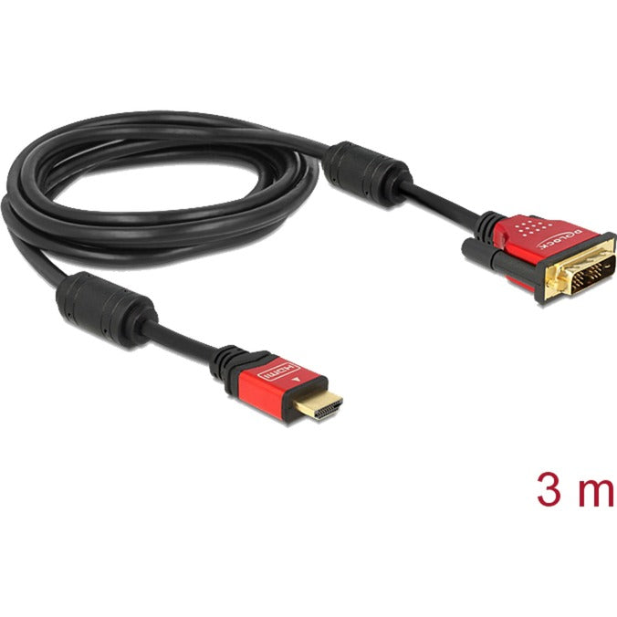 Delock Hochgeschwindigkeit HDMI HDMI A MALE> DVI MALE