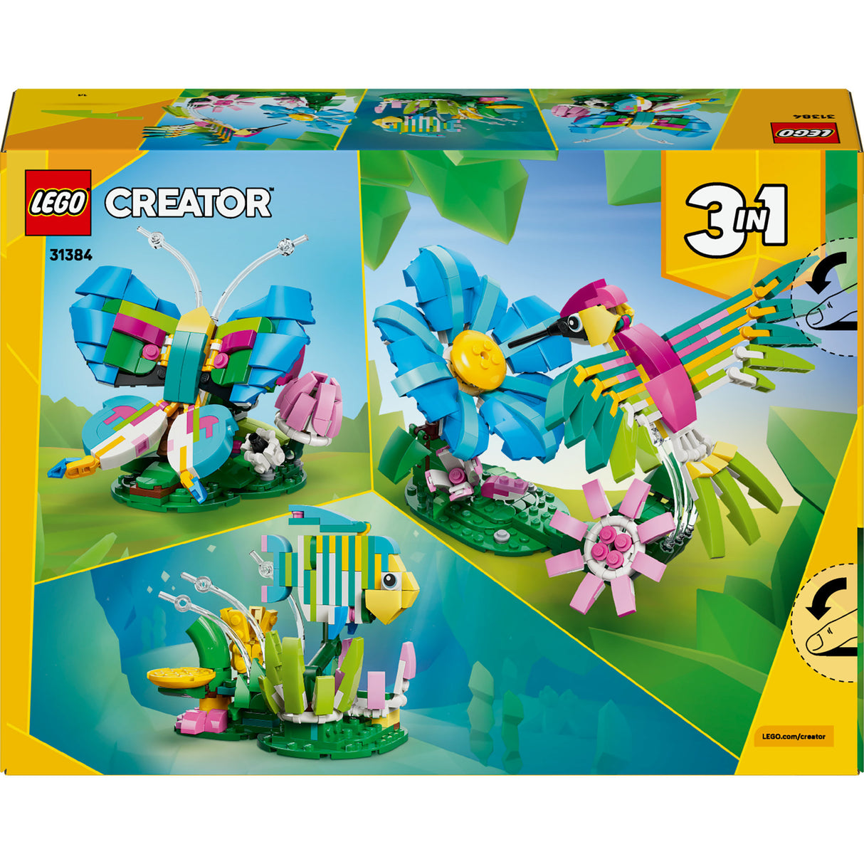 Lego® Creator 3in1 Wildtiere: Bunter Kolibri – 31384