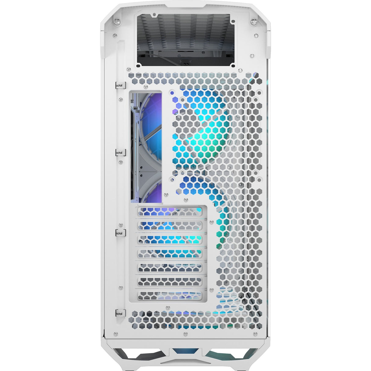 Fraktales Design Torrent White RGB TG Clear Tönung