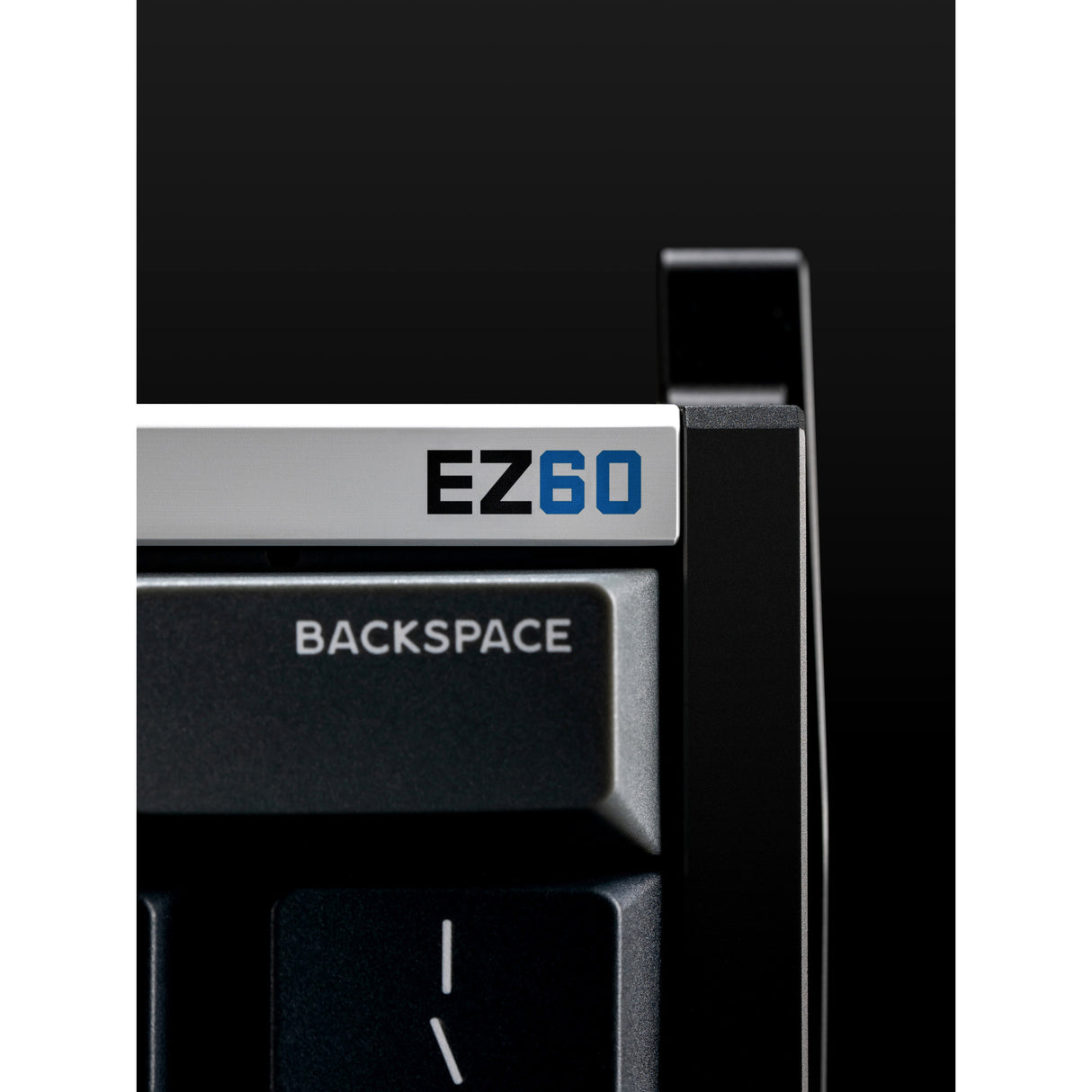 Iqunix ez60 magnetic switch gaming he keyboard (zwart, us lay-out (qwerty), gateron magnetic jade pro, 60%, rgb, double shot pbt keycaps)
