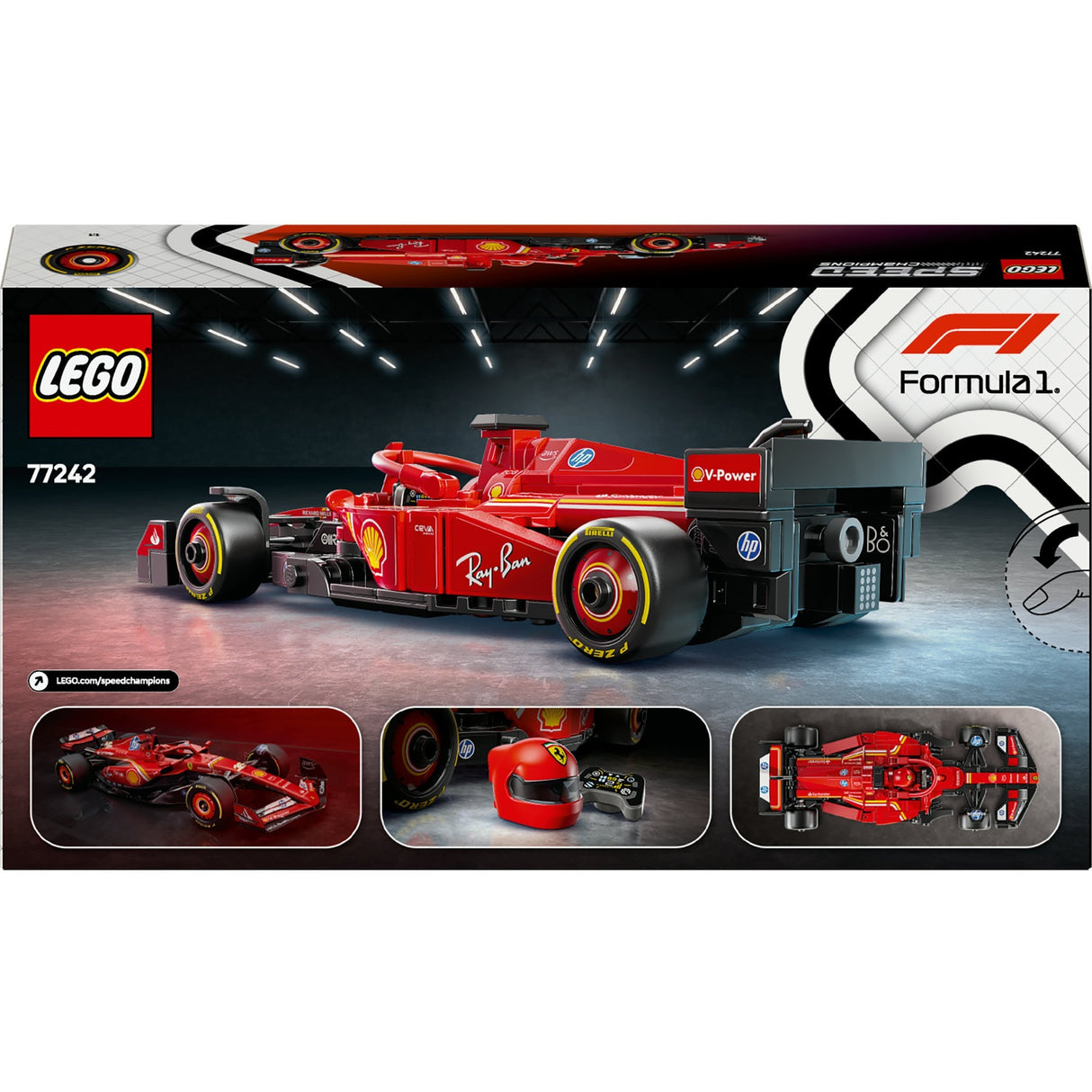 Lego Speed Champions 77242 Ferrari SF-24 F1-Rennwagen